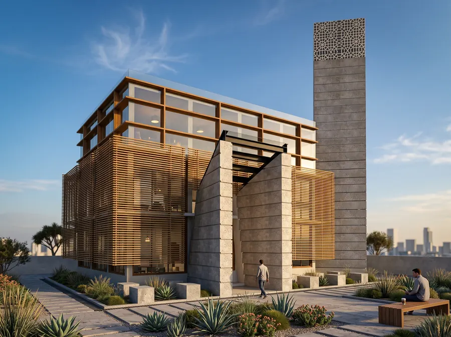 Rammed Earth Mosque at Naikhongchari Others project